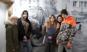 Uczniowie podczas dwudniowej wycieczki w Góry Świętokrzyskie