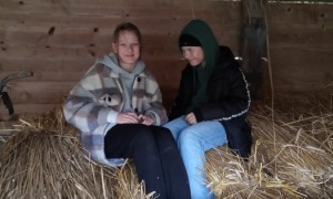 Uczniowie podczas dwudniowej wycieczki w Góry Świętokrzyskie