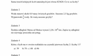 Zadania z Pitagorasa.