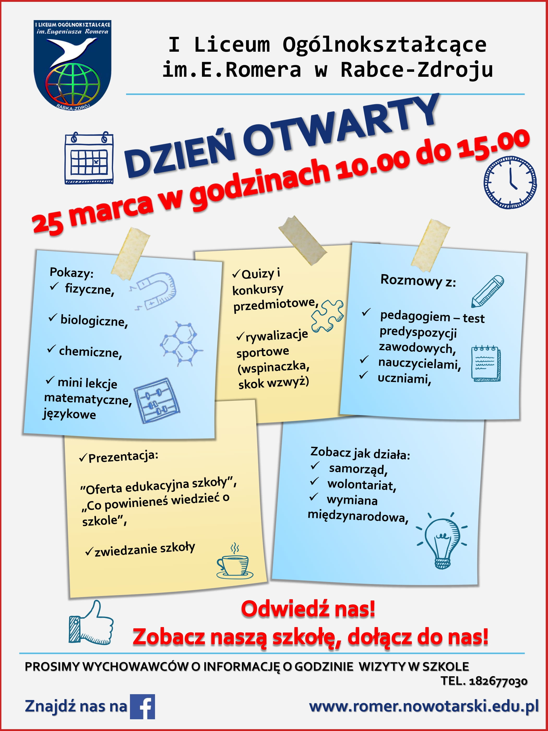Plakat Dzień Otwarty 1