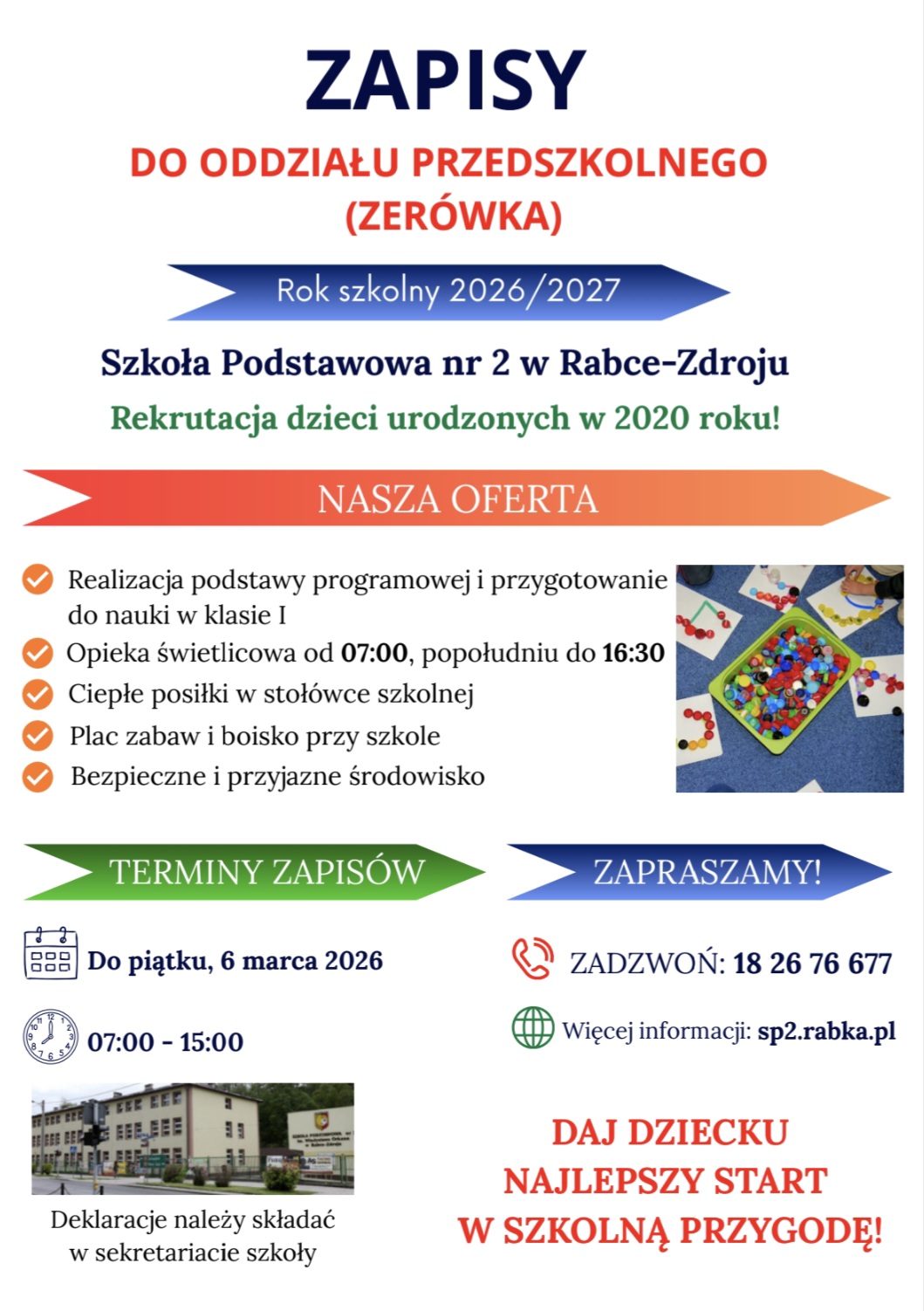 plakat zapisy do 0