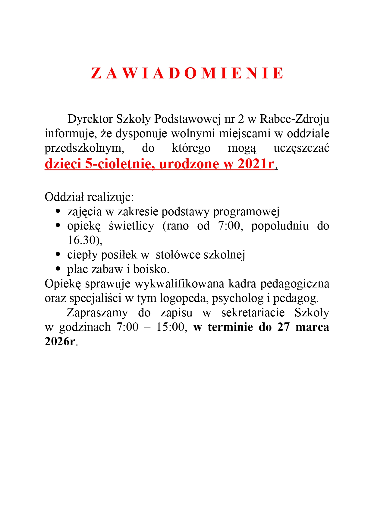 zawiadomienie 5 ciolatki page 0001