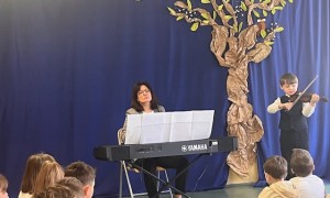 szkoła muzyczna z wizytą w naszej szkole